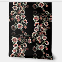 Barok-geïnspireerde botanische zachte roze en groe