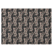 Barok-geïnspireerde botanische zachte roze en groe tafelkleed (Voorkant (Horizontaal))