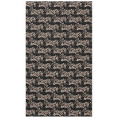 Barok-geïnspireerde botanische zachte roze en groe tafelkleed (Voorkant)