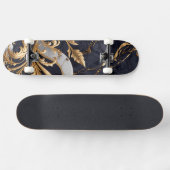 Barok geïnspireerde luxe persoonlijk skateboard (Horizontaal)