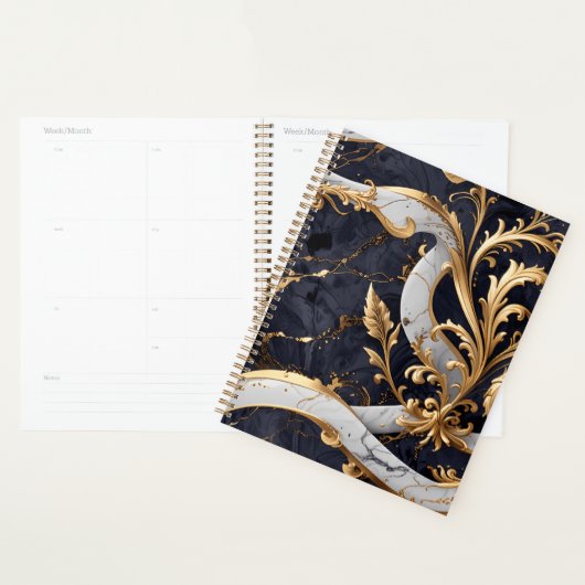 Barok geïnspireerde luxe planner (Display)