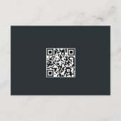 Barok geschilderd bloemig informatiekaartje (Achterkant)