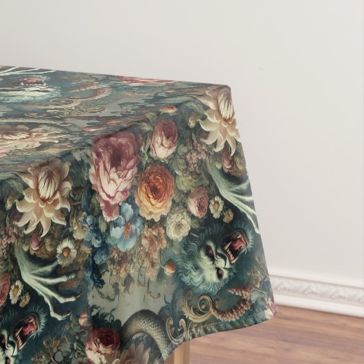 Barok gevaar - Gotische bloem Tafelkleed (Voorbeeld)