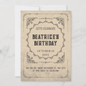 barok gotisch kaart (Voorkant)