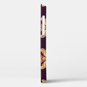 Barok gouden schans magenta patroon Case-Mate iPhone case (Achterkant / Links)