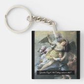 Barok Guardian Angel Sleutelhanger (voorkant)