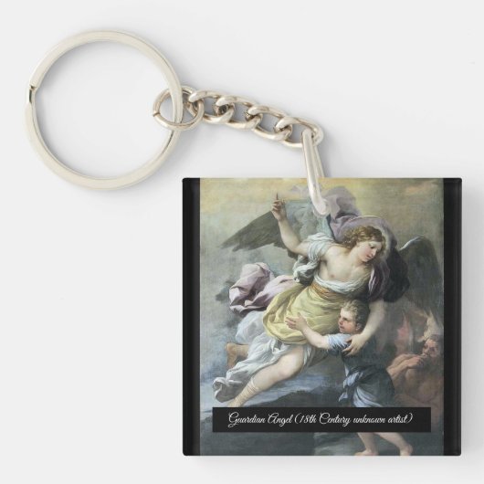 Barok Guardian Angel Sleutelhanger (voorkant)