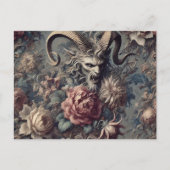 Barok het Beest - Gotisch Victoriaans Feestdagenkaart (Voorkant)