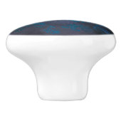 barok keramische knop (Zijkant)