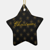 Barok Kerstmis Keramisch Ornament (Links)