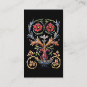 Barok kunstwerk Custom Visitekaartje (Achterkant)