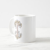 Barok Letter 'I' Mok voor een Koffieprinses (Voorkant links)