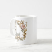 Barok Letter 'L' Mok voor een Koffieprinses (Voorkant links)