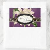 Barok  Lily Gold Formele Favor Box Sticker (Tas)