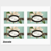 Barok  Lily Gold Formele Favor Box Sticker (Vel)