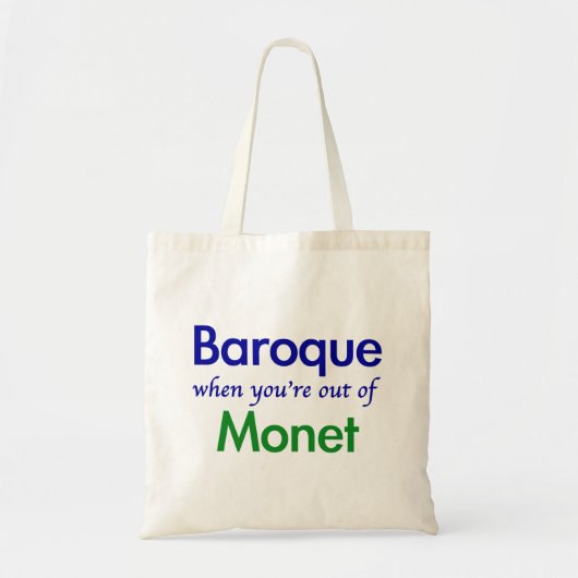 Barok - Monet Tote Bag (Voorkant)