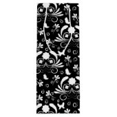 Barok Noir Damast Botanicals Wijn Cadeautas (Achterkant)