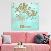 BAROK - omwikkeld canvas Afdruk (Insitu (Woonkamer))