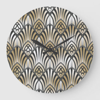 barok: ornamentaal naadloos patroon grote klok