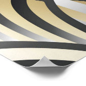 barok: ornamentaal naadloos patroon poster (Hoek)