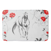 Barok Paard Badmat (Voorkant)