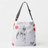 Barok Paard Cross-Body Tas (Achterkant)