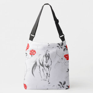 Barok Paard Cross-Body Tas