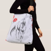 Barok Paard Cross-Body Tas (Dichtbij)