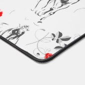 Barok Paard Desk Mat (Hoek)