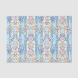 Barok pastel damast patroon tissuepapier