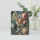 Barok Peril - Gotisch Victoriaans Feestdagenkaart (Staand voorkant)