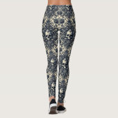 Barok Punk - Gotisch Victoriaans Leggings (Achterkant)
