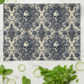 Barok Punk - Gotisch Victoriaans Theedoek (Gevouwen)