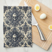 Barok Punk - Gotisch Victoriaans Theedoek (Quarter Fold)