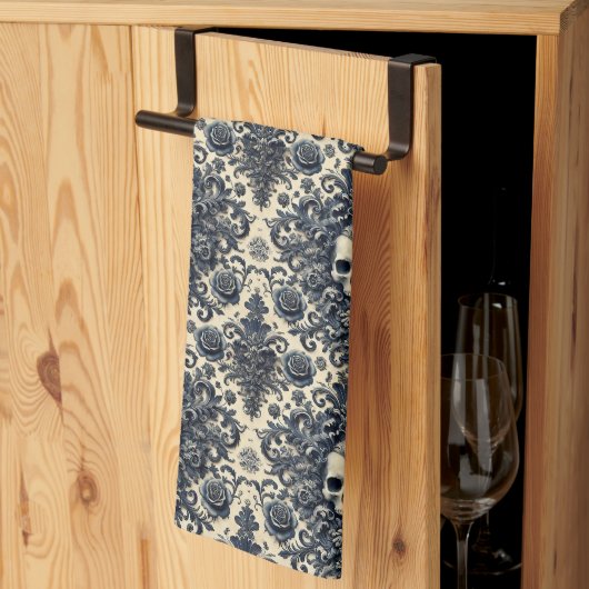 Barok Punk - Gotisch Victoriaans Theedoek (Derde Gevouwen)