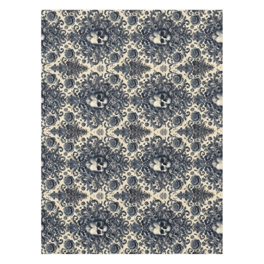 Barok Punk – Gotische Grote Print Tafelkleed (Voorkant)