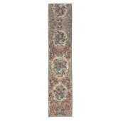 Barok Rococo Bloemen Tapestry Print Korte Tafelloper (Voorkant)