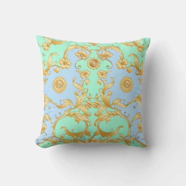 Barok Rococo Renaissance Elegantie Kussen (Voorkant)