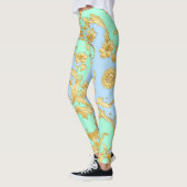 Barok Rococo Renaissance Elegantie Leggings (Links)