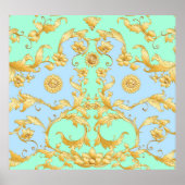 Barok Rococo Renaissance Elegantie Poster (Voorkant)