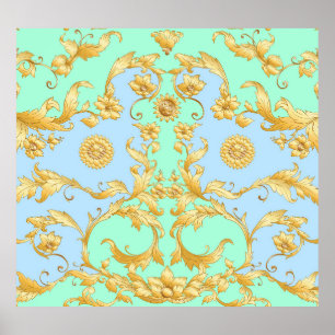 Barok Rococo Renaissance Elegantie Poster