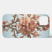 barok Roos Case-Mate iPhone Case (Achterkant (horizontaal))