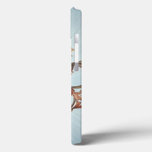 barok Roos Case-Mate iPhone Case (Achterkant / Links)