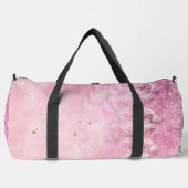 Barok Roos Damask Grunge - Duffel Bag Plunjezak (Voorkant)