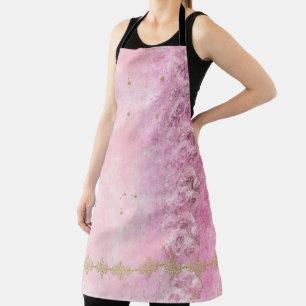 Barok Roos Damask Grunge - Schort