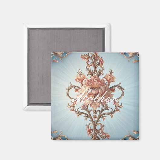 barok Roos Magneet (Voorkant / Achterkant)