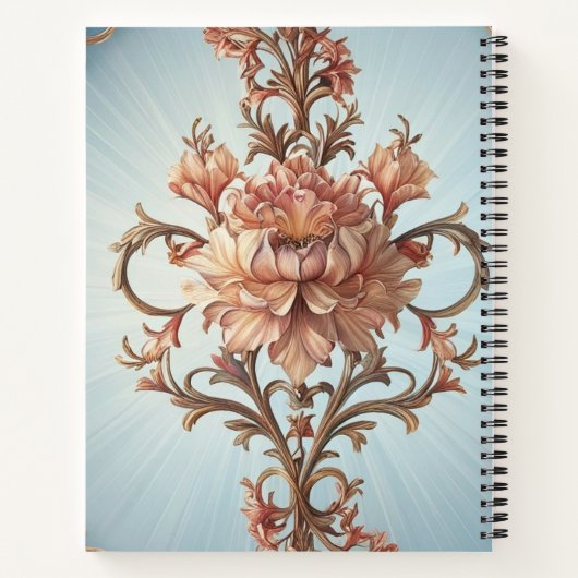 barok Roos Notitieboek (Achterkant)