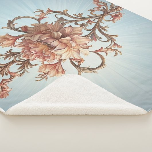 barok Roos Sherpa Deken (3/4)