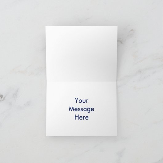 barok shell ontwerp dank u nota Kaart (Binnen)