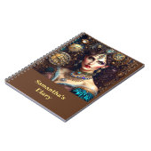 Barok Steampunk Princess Notitieboek (Linkerzijde)